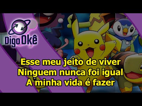 Pokémon - Abertura (Karaokê) - Áudio Oficial (Abertura PT-BR)