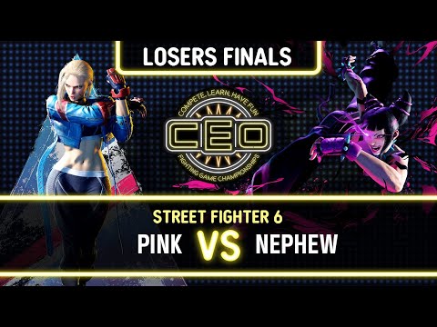 CEO 2023 SF6 TOP 8 LOSERS FINALS - PINK VS NEPHEW