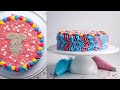 How To Make A Colourful Ice Cream Cake