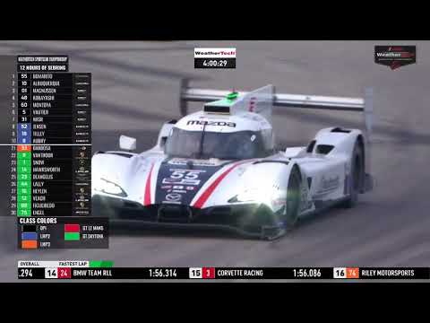 IMSA WTSC第2戦セブリング12時間 レース動画3