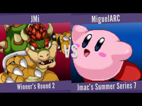 JMi (Bowser) vs. MiguelARC (Kirby, MK) - Winner's Round 2 - Jmac's Summer Series 7