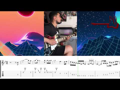 Martin Miller - Creep - Radiohead Guitar solo Tab