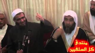 كلمة الشيخ مشهور في جاهة حسن ابن الشيخ علي الحلبي image