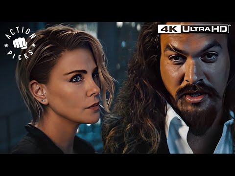 Jason Momoa VS Charlize Theron Fight Scene | Fast X 4k HDR