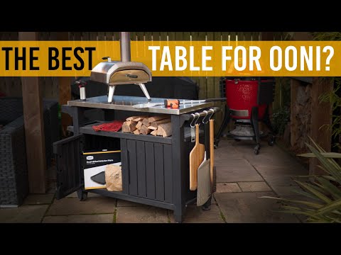 Keter Unity XL - The Best Table for OONI PIZZA OVEN?