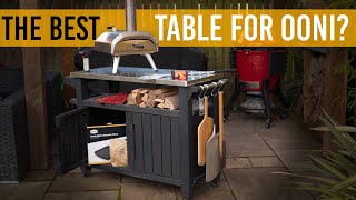 Keter Unity XL - The Best Table for OONI PIZZA OVEN