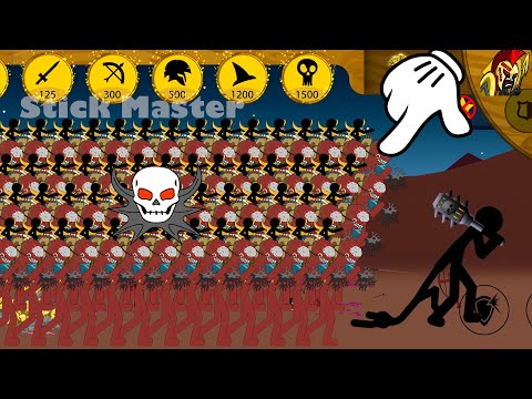 ULTIMATE POWER OF 9999 KAI RIDER ZOMBIES VS GIANT BOSSES | STICK WAR LEGACY | STICK MASTER