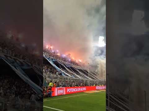 "el gran RECIBIMIENTO de la ACADEMIA frente a river por la COPA ARGENTINA " Barra: La Guardia Imperial &bull; Club: Racing Club