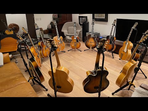 Preview of the 12 Gibson Super 400’s "Delightful Dozen" series. Spanning 5 decades (1936 -1970).
