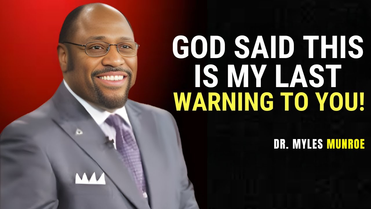 Chosen Ones: God Is Angry—DON’T DO IT No Matter the Gain! - Dr. Myles Munroe Motivation #motivation