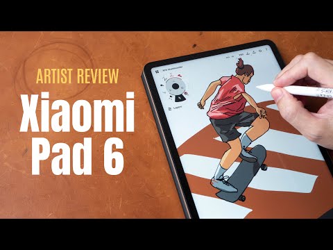 Xiaomi Pad 6 (artist review): Great tablet but pen has line quality issues