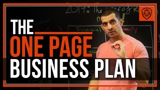 How to Write a One Page Business Plan