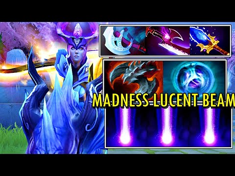 MADNESS LUCENT BEAM - [ LUNA ] INTENSE PRO SAFELANE - BRUTAL CRIT CARRY DAMAGE GAMEPLAY