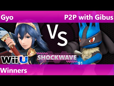 SW Plano 91 - SWG | Gyo (Lucina) vs P2P with Gibus (Lucario, Greninja) Winners - Smash 4