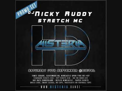 Histeria 14th Sept 2019 Promo - Dj Nicky Ruddy - Stretch MC