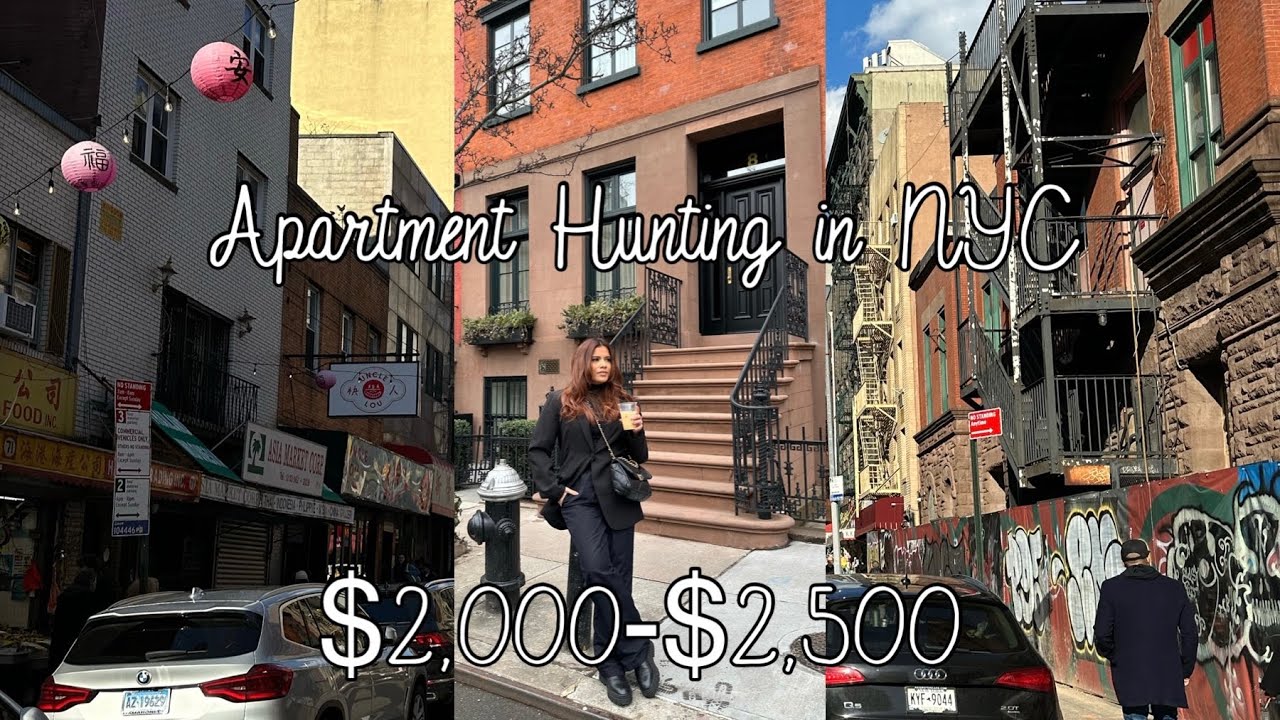 NYC APARTMENT HUNTING | $2,000-2,500 budget - area included