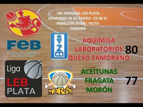 Aquimisa Laboratorios Queso Zamorano vs. Aceitunas Fragata Morón