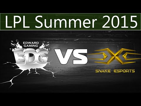 EDG vs SS Game 2 | EDward Gaming vs Snake eSports (29.05.2015) [LPL Summer 2015]