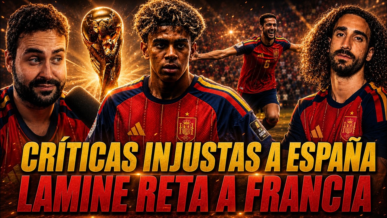 LAMINE RETA a FRANCIA y las RIDÍCULAS CRÍTICAS a ESPAÑA tras LLEGAR a SEMIFINALES ¡TOXICIDAD!