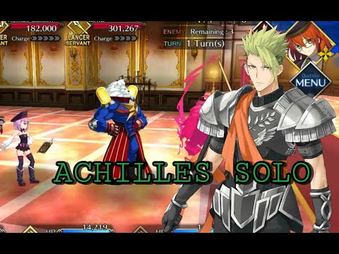 [FGO NA] 3rd Anniversary: Fifth Singularity Memorial Quest - Team America vs Achilles
