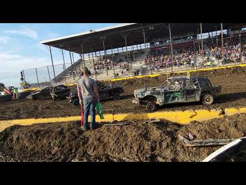Alexandria, MN. Fullsize modified Demolition Derby.  October 2nd, 2021