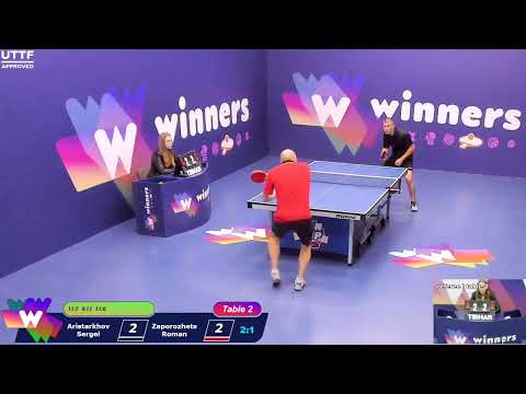 WINners CUP table 2  14.09 Aristarkhov Sergei - Zaporozhets Roman 21:30