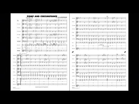Pomp and Circumstance by Edward Elgar/arr. Michael Sweeney