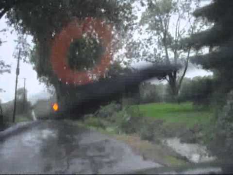 Irene     Huricane Damage report from Bucks County Pa