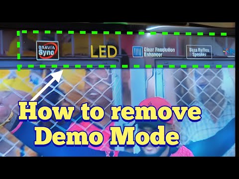Sony Bravia | How to Remove Demo Mode / Shop Mode On TV and Enable Home Mode?