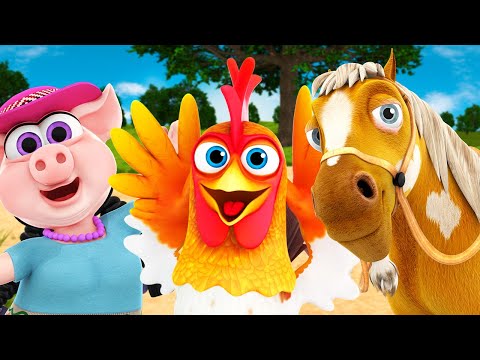 ¡Juegos y Canciones! Especial de Percherón - Bartolito y Más Animales | La Granja de Zenón