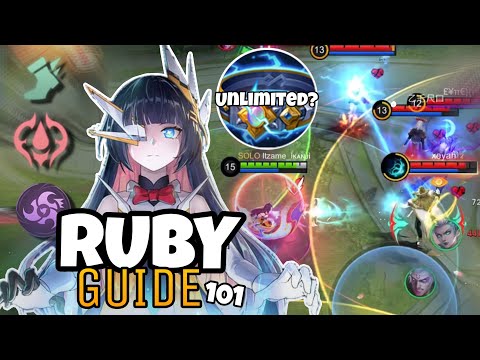 RUBY | HOW TO COUNTER META EXP HEROES USING RUBY | RUBY GUIDE 101 | BEST BUILD FOR RUBY 2025 | MLBB