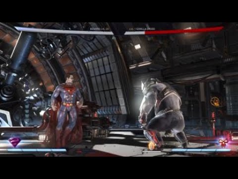 Injustice 2 Superman Corner Transition Combo