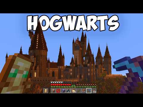 I Recreated HARRY POTTER in Survival Minecraft