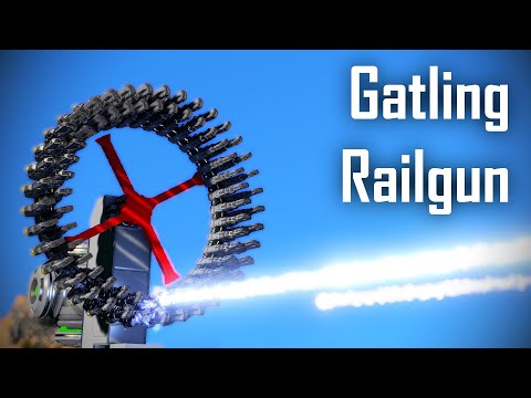 Gatling Railgun - Space Engineers