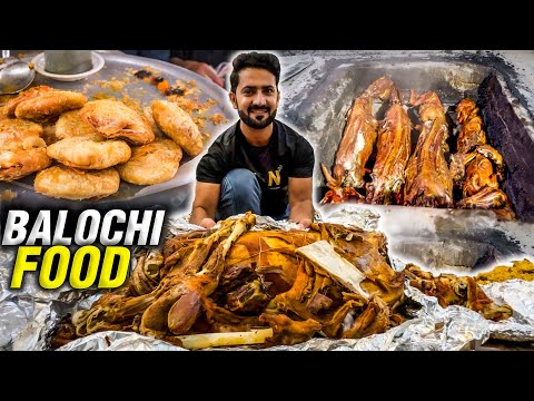 Full Sheep Stuffed With Rice Famous Balochi Food Khadi Kabab, Mutton Sajji in Quetta Balochistan PAK