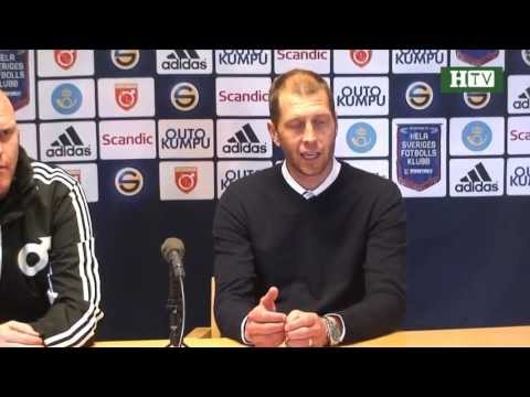 HTV: Presskonferensen efter Degerfors - Hammarby