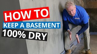 How to Keep a Basement 100% Dry [On-Location]