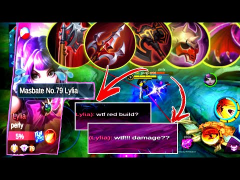 FANNY RED BUILD 🔥 | FANNY INSANE DAMAGE | FANNY BEST BUILD 2021| TRY THIS.!!