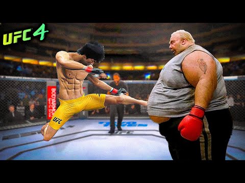 Bruce Lee vs. Blob Dukes Big | Marvel (EA sports UFC 4)