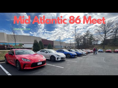 MA86 Club. GR86/BRZ/FRS Meet. Cruising with @WBANGA​