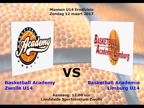 BA Zwolle U14 - BA Limburg U14, 12-03-2017, 1e kwart