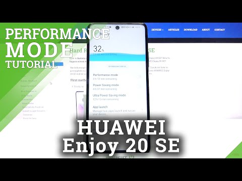 How to Turn On High Performance Mode on HUAWEI Enjoy 20 SE – Enable Performance Mode