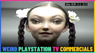 Weird PlayStation TV Commercials.