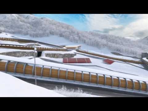 Olympic Venues in Sochi. Olympstroy's 3D animation feature.