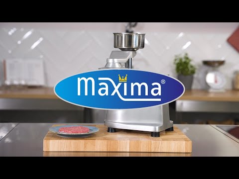 Maxima Gastro Hamburger Presse - 10 cm Portionierplatte - Manuall