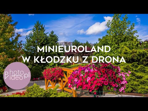 Minieuroland w Kłodzku z drona 4K