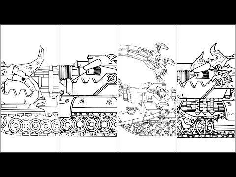 Drawing Evolution Of Waffentrager | HomeAnimations - Cartoons About Tanks