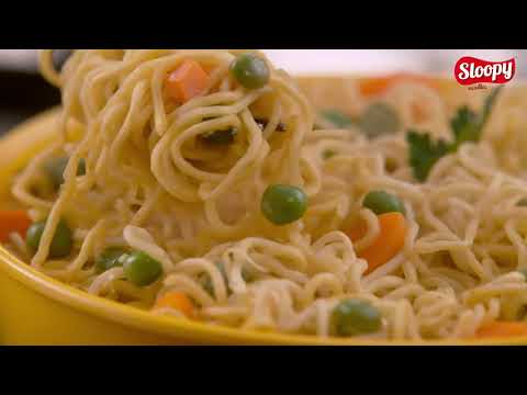 Instant noodle iodised salt sloopy spicy masala noodles