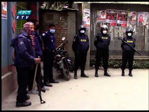 সিরাজগঞ্জে জঙ্গী আস্তানা সন্দেহে একটি বাড়িতে অভিযান চালাচ্ছে আইন-শৃঙ্খলা বাহিনী