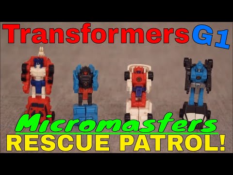Transformers G1 Micromasters Rescue Patrol - GotBot True Review NUMBER 543